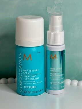Moroccanoil  Dry Texture (26ml) & Frizz Shield Spray (20ml) Duo